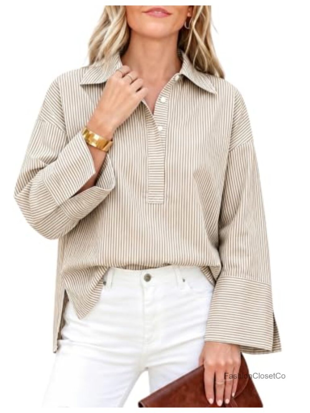 Women's Pointelle Knit Sweater Layered Ruffle Hem Long Sleeve
